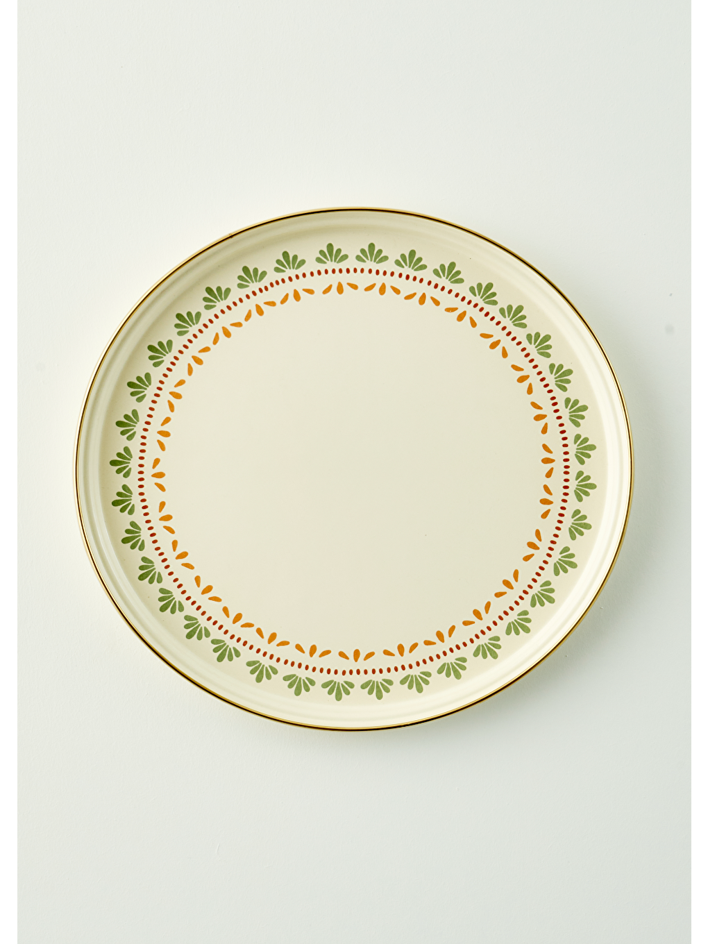 Karışık Tulip Emaye Sunum Tabağı (31 cm)