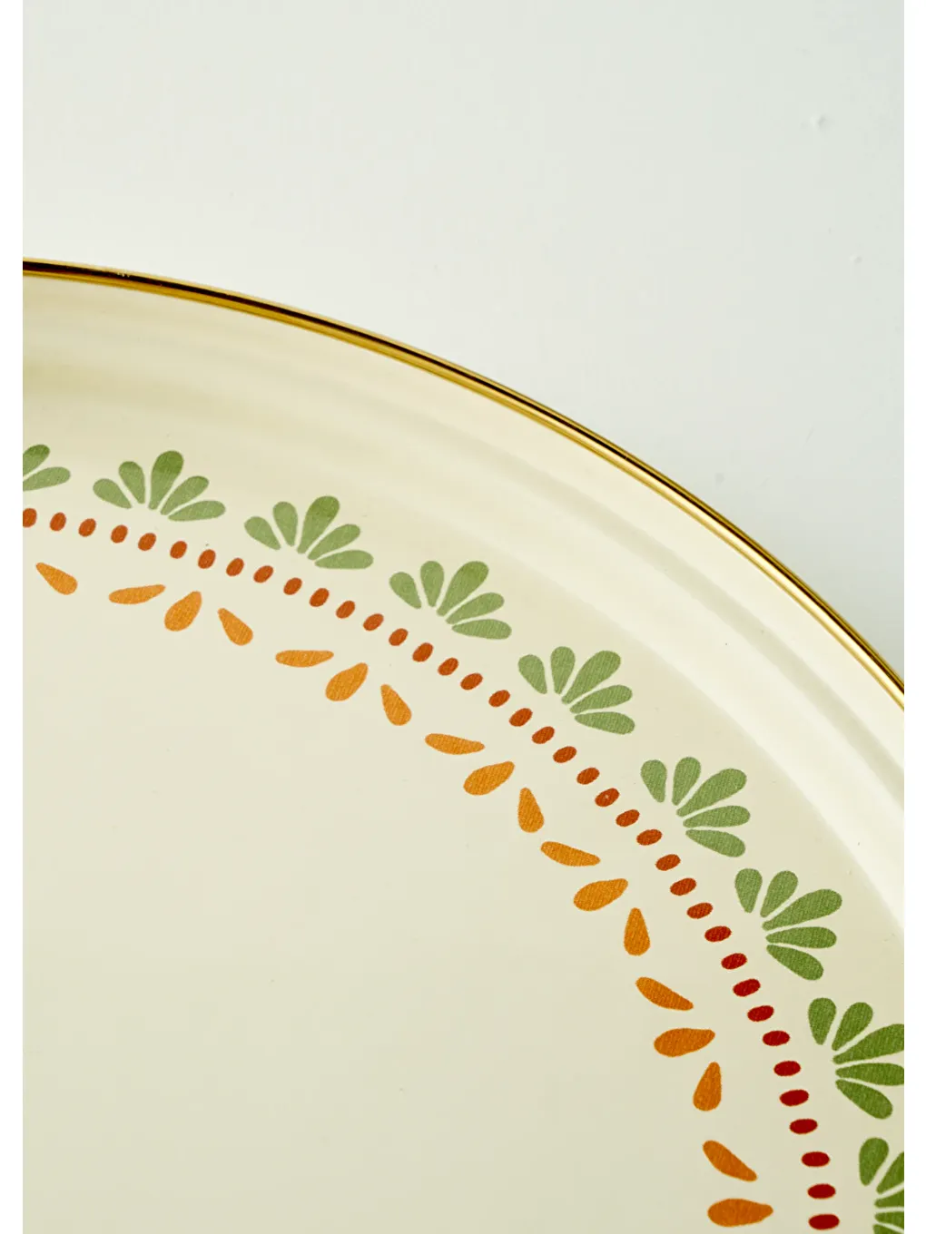 Karışık Tulip Emaye Sunum Tabağı (31 cm)-2