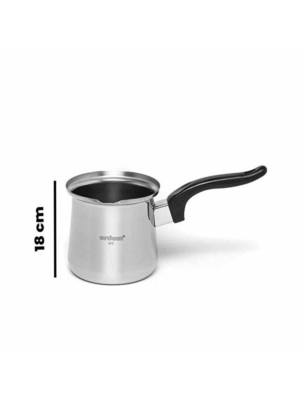 Gri 18/10 Cezve No:4 - 500 ml