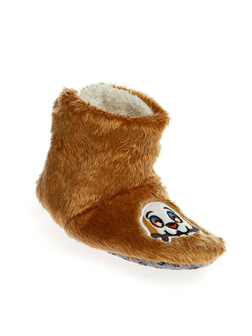 Kahverengi Nakışlı Panduf-2