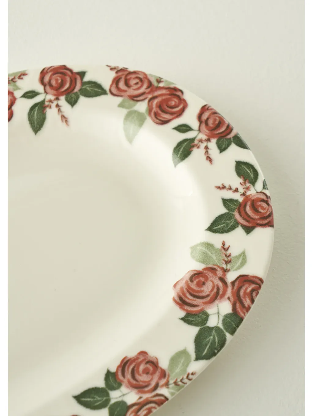 Karışık Rose Porselen Bordürlü Sunum Tabağı (30 cm)-1