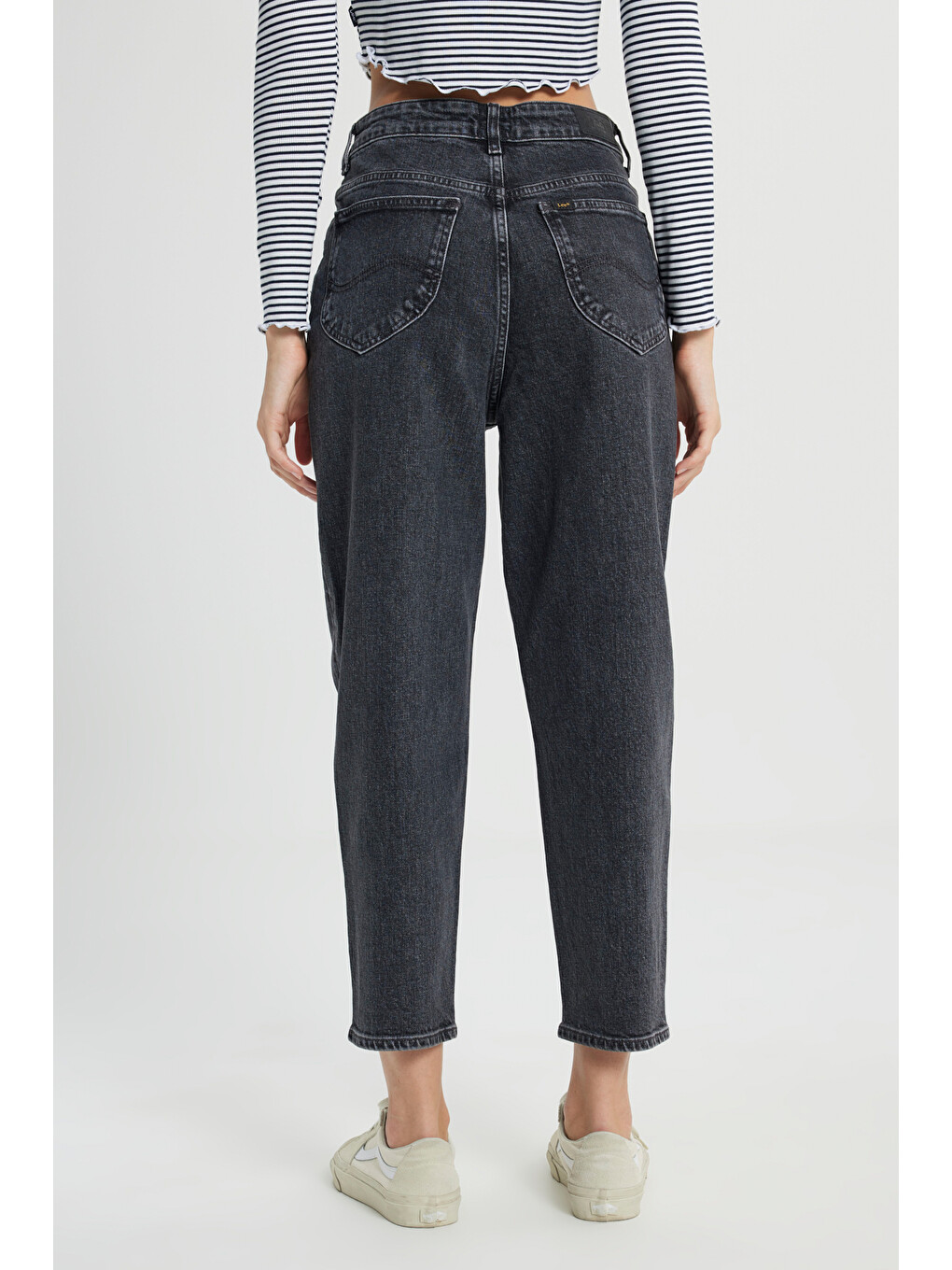 Antrasit Regular Fit Normal Bel Esnek Jean Pantolon-3