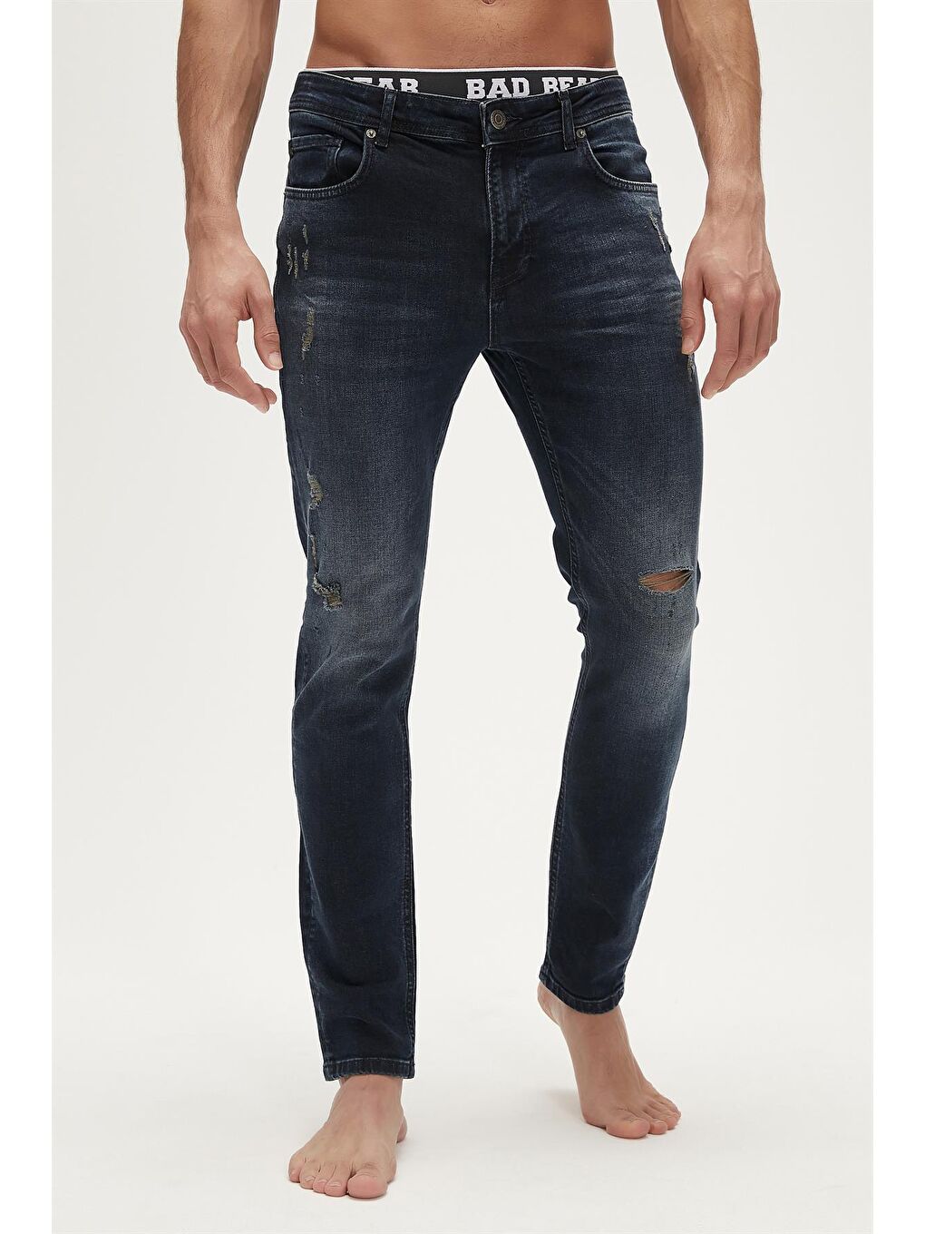 Bad Bear İndigo Xavier Jeans Indigo Mavi Erkek Denim Pantolon - 1