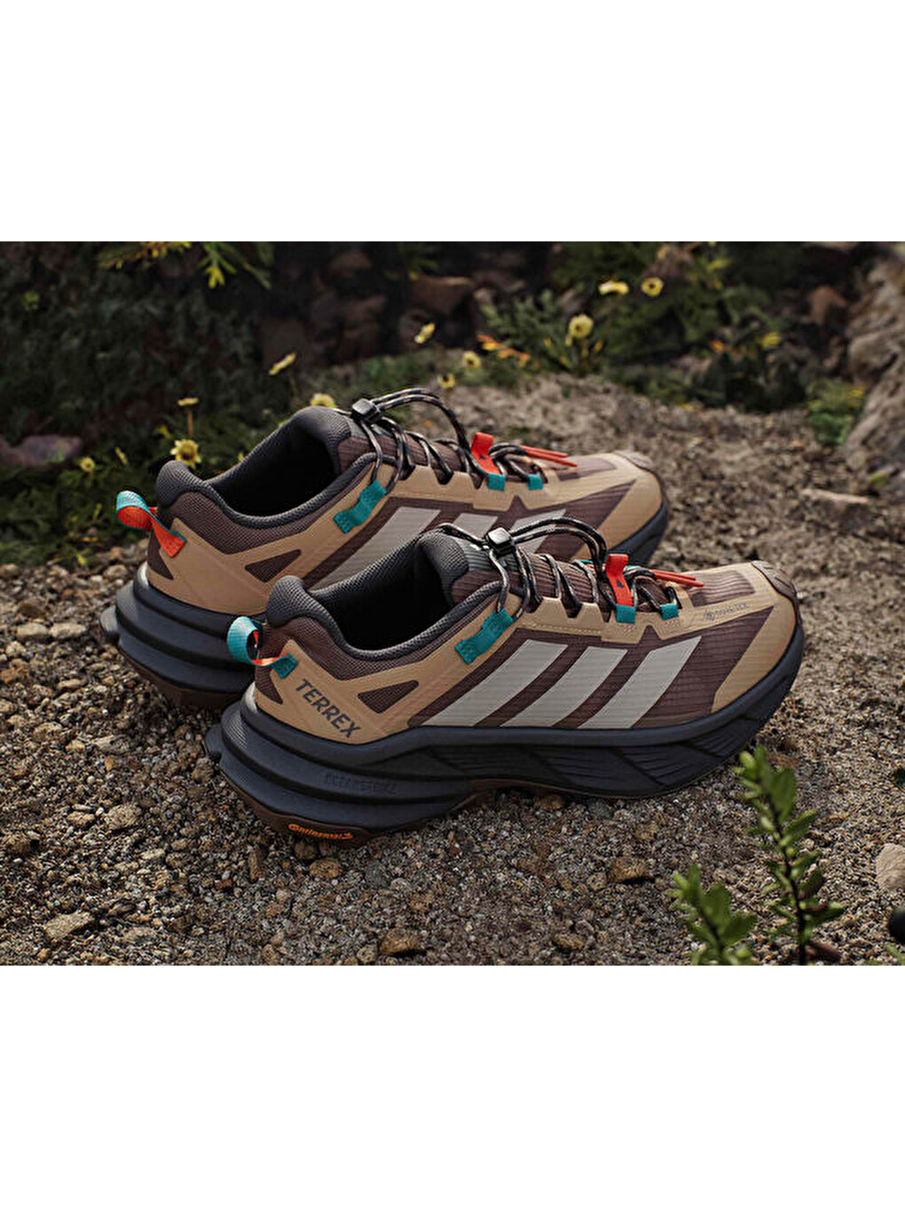 Terrex Freehiker Sl Erkek Outdoor Ayakkabısı Kj4429 Kahverengi-4