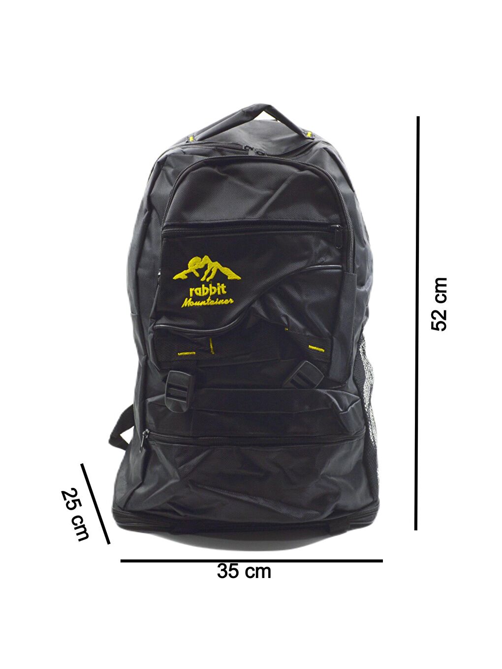 Legan Dağcı Sırt Çantası Siyah 55 Lt Ayakkabılıklı 8631-1