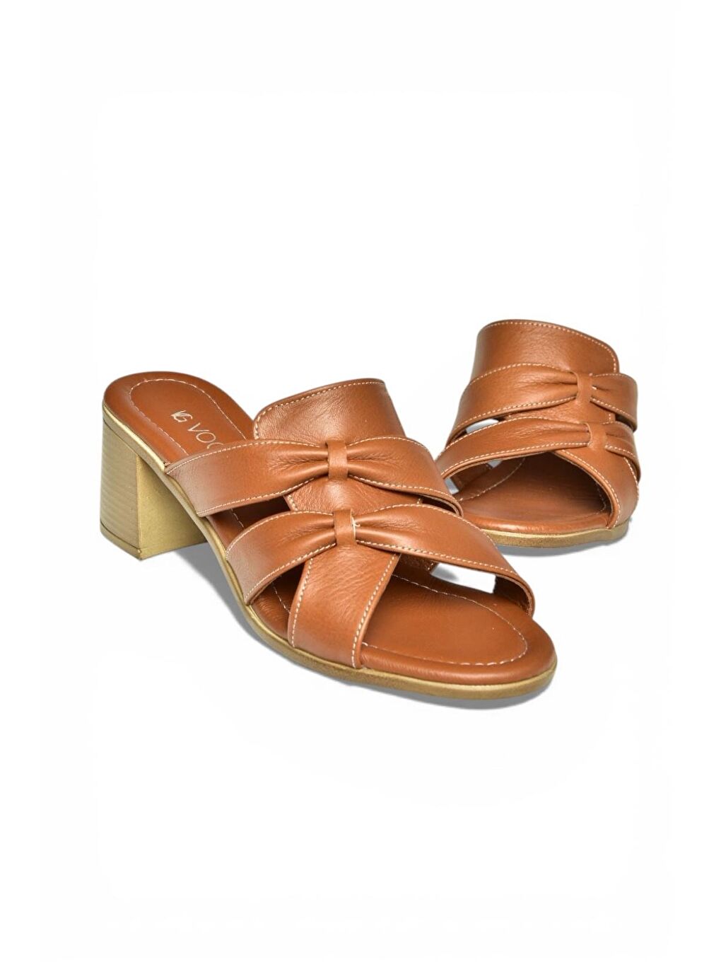 Kahverengi Taba Kadın Terlik P555455803-6