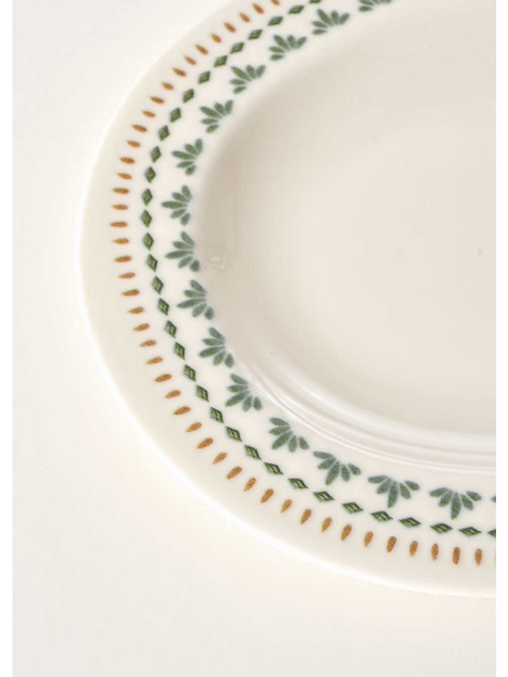 Karışık Tulip Porselen Sunum Tabağı (25 cm)-2