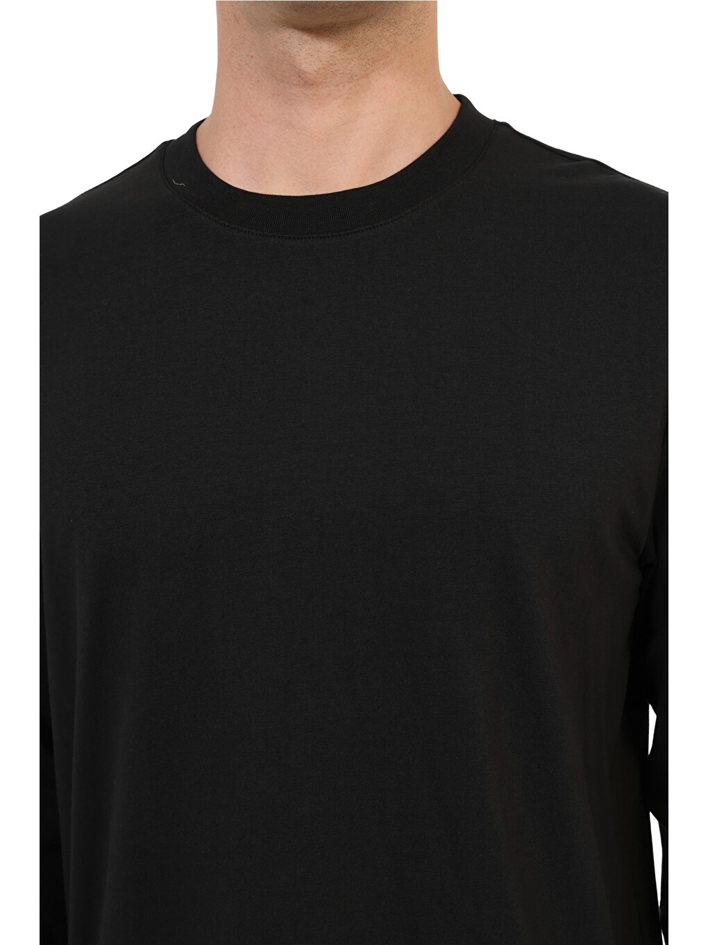 Uzun Kol T-shirt Erkek Siyah Mb 14yukol-2