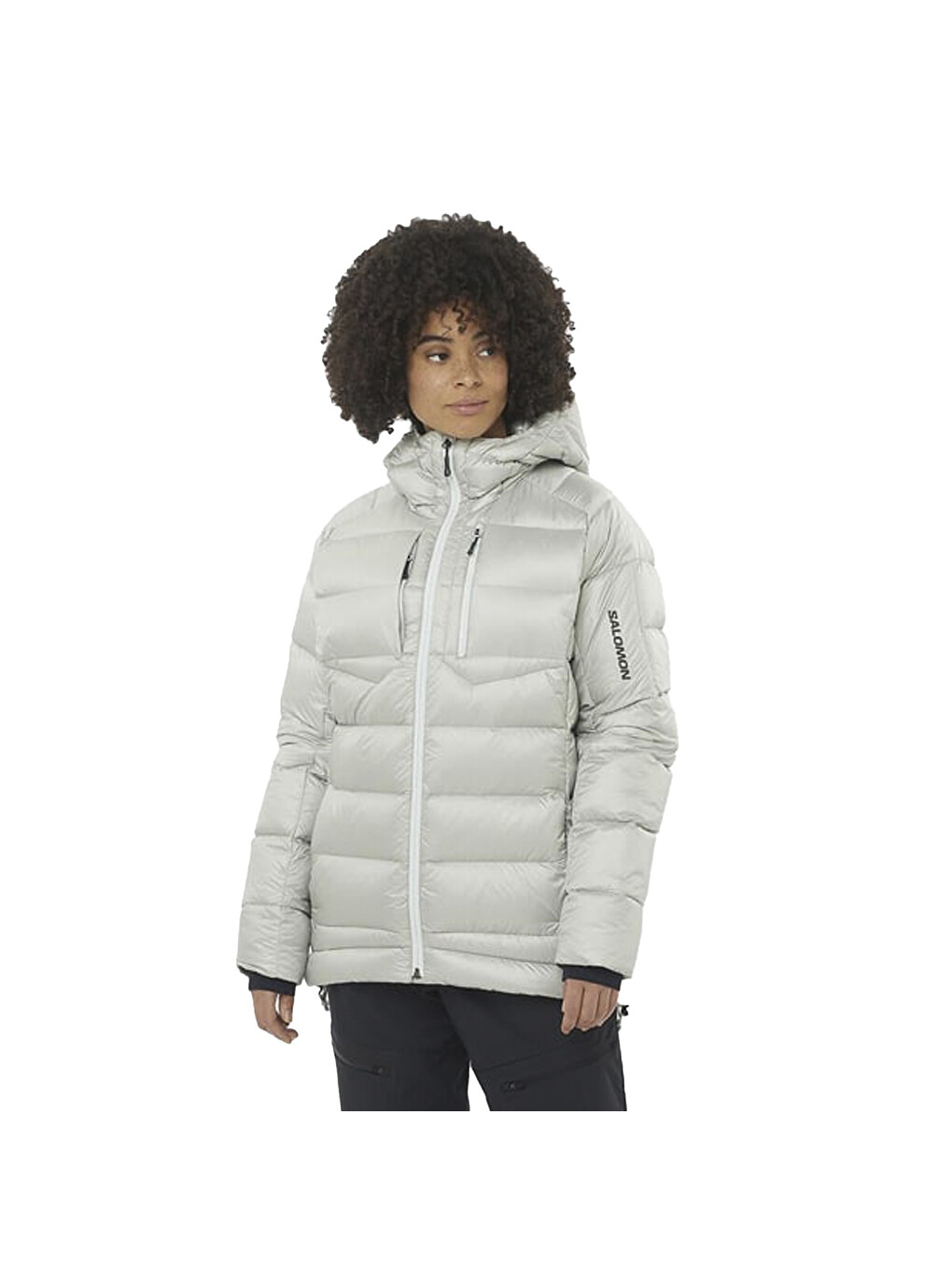 Elixir Ultra Down Parka Kadın Mavi Outdoor Ceketi