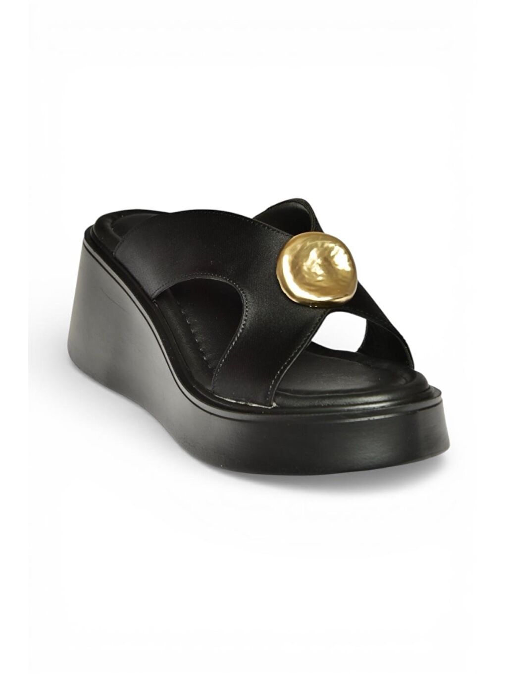 Siyah Kadın Terlik Y973965404-5