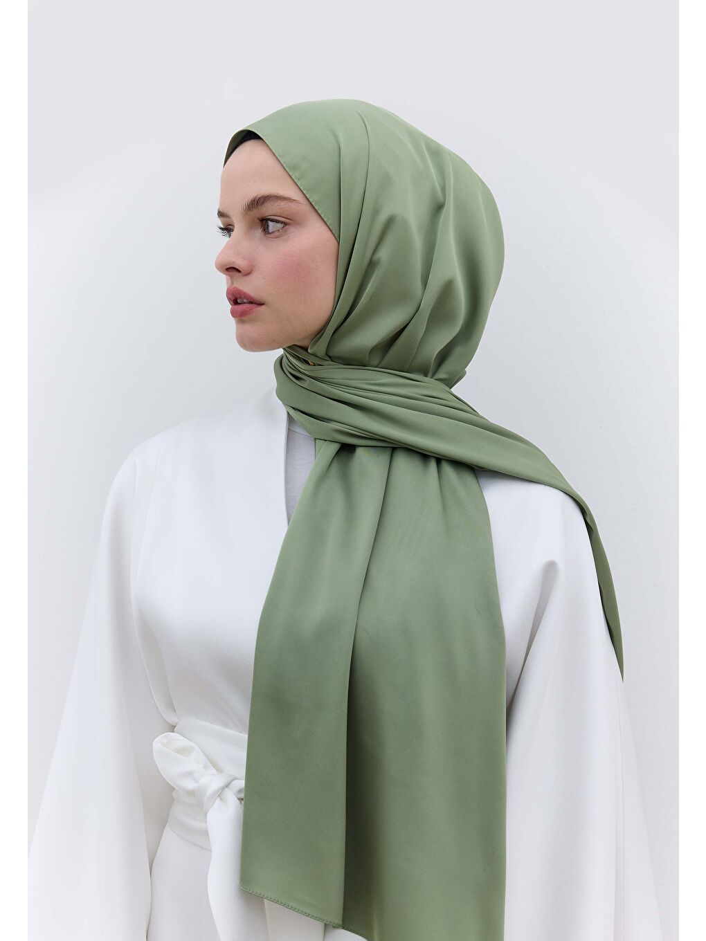 İpeksi Elegance Şal Haki-1