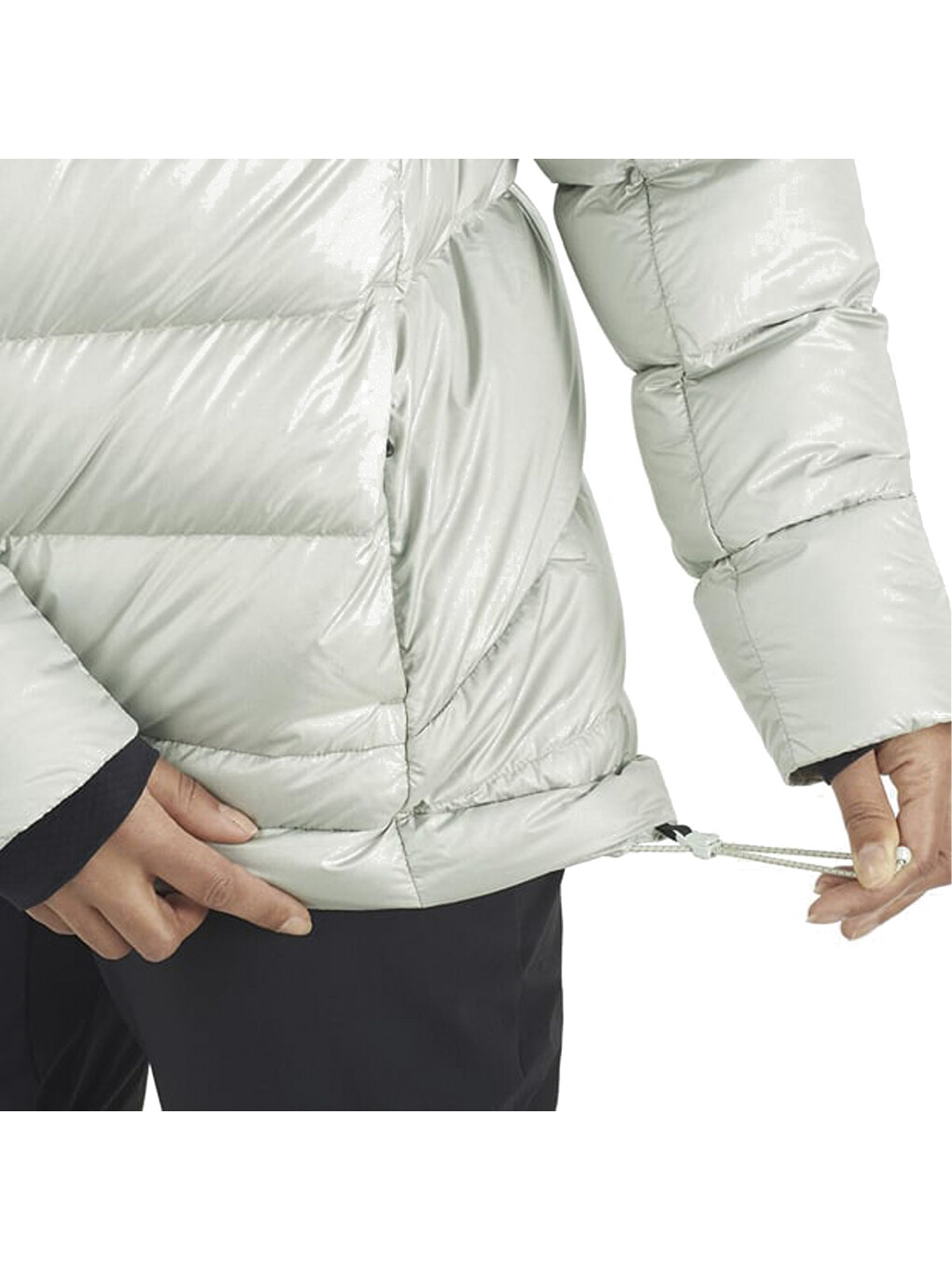 Elixir Ultra Down Parka Kadın Mavi Outdoor Ceketi-3