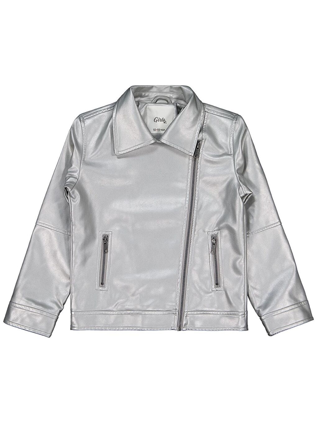 Girls 10-13 Yaş Ceket - Gri 12-13 Yaş