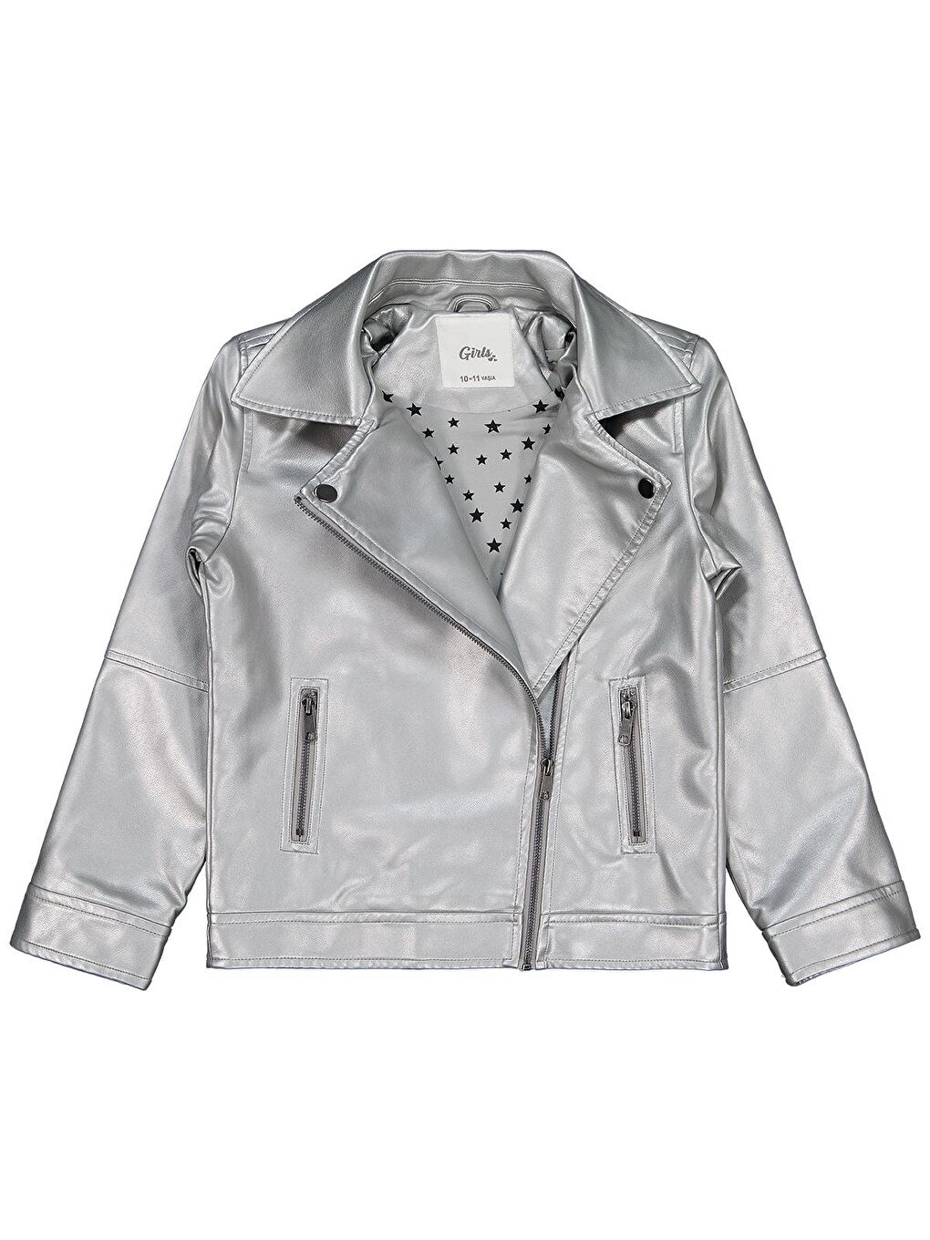 Girls 10-13 Yaş Ceket - Gri 12-13 Yaş-2