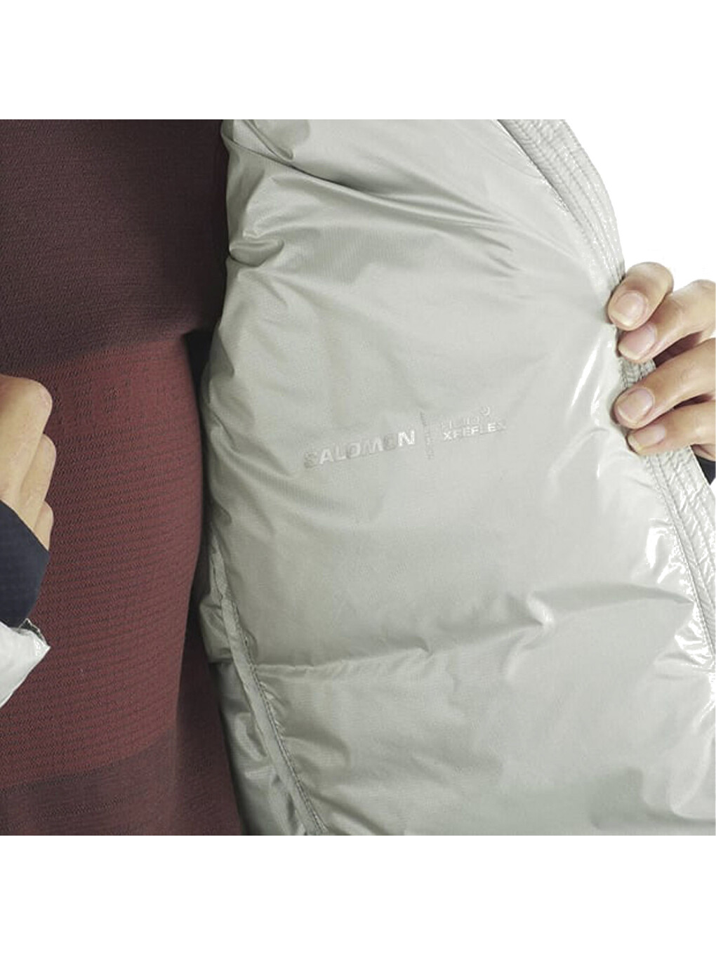 Elixir Ultra Down Parka Kadın Mavi Outdoor Ceketi-6