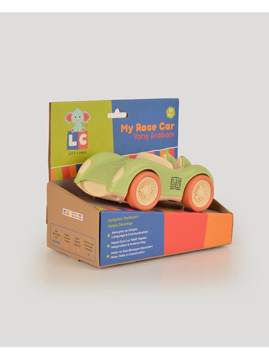 Yarış Arabam Yeşil-4