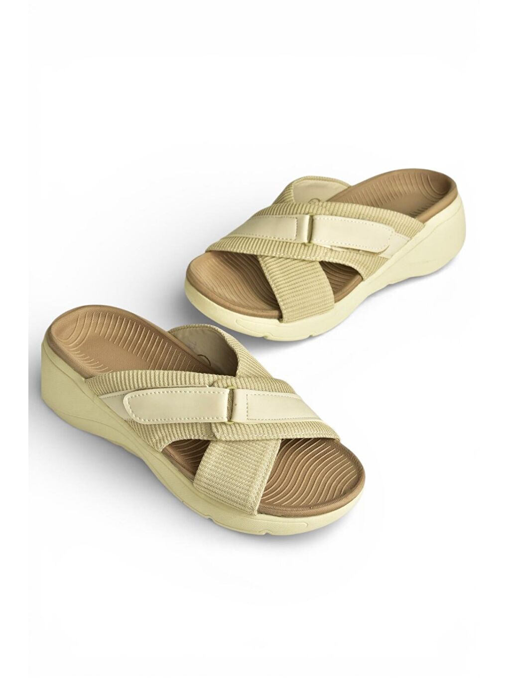 Bej Kadın Terlik Y973935004-3