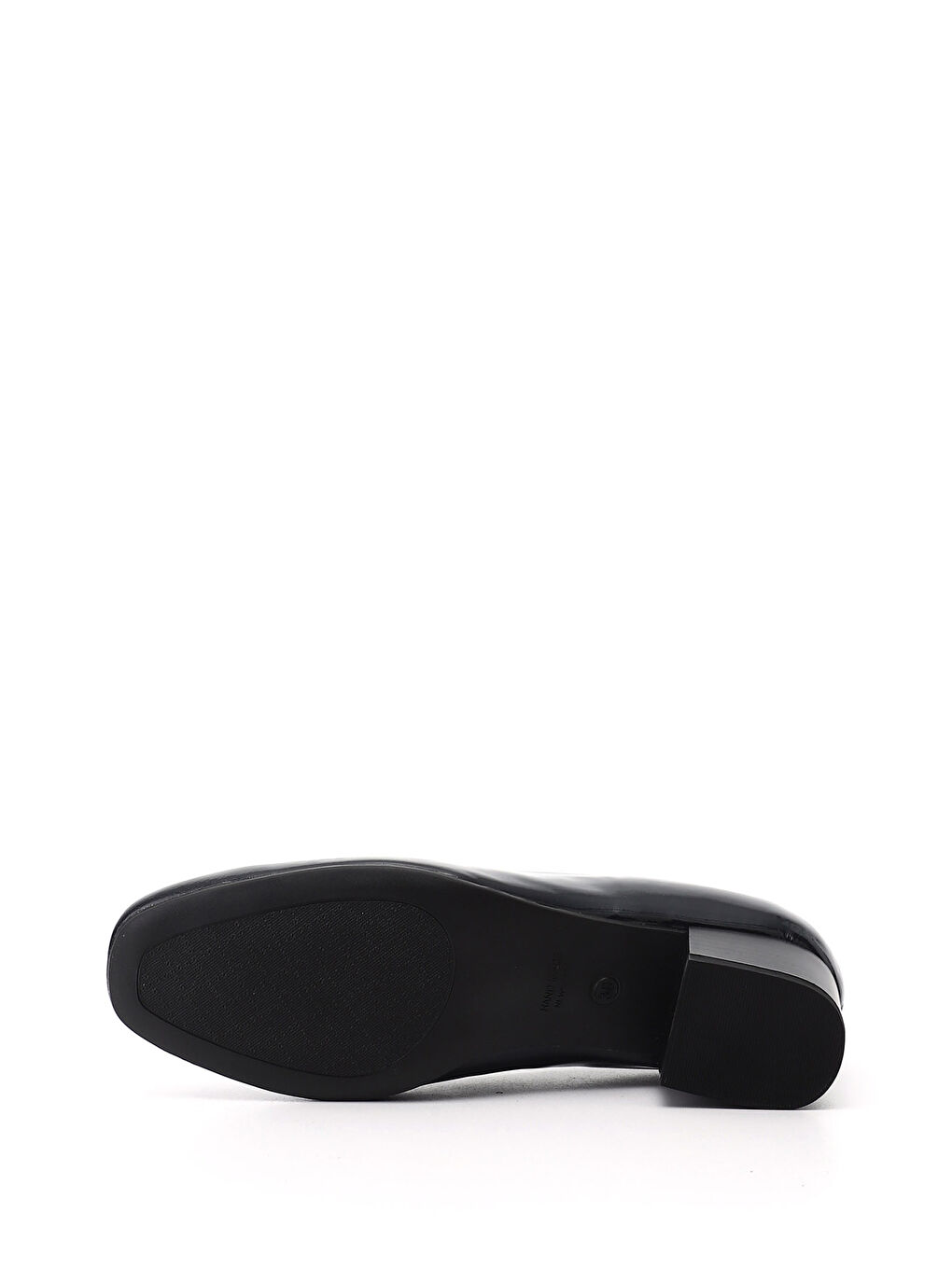 Lacivert Kadın AÇIK LACİVERT Kısa Kalın Topuklu Hakiki Deri Ayakkabı-3