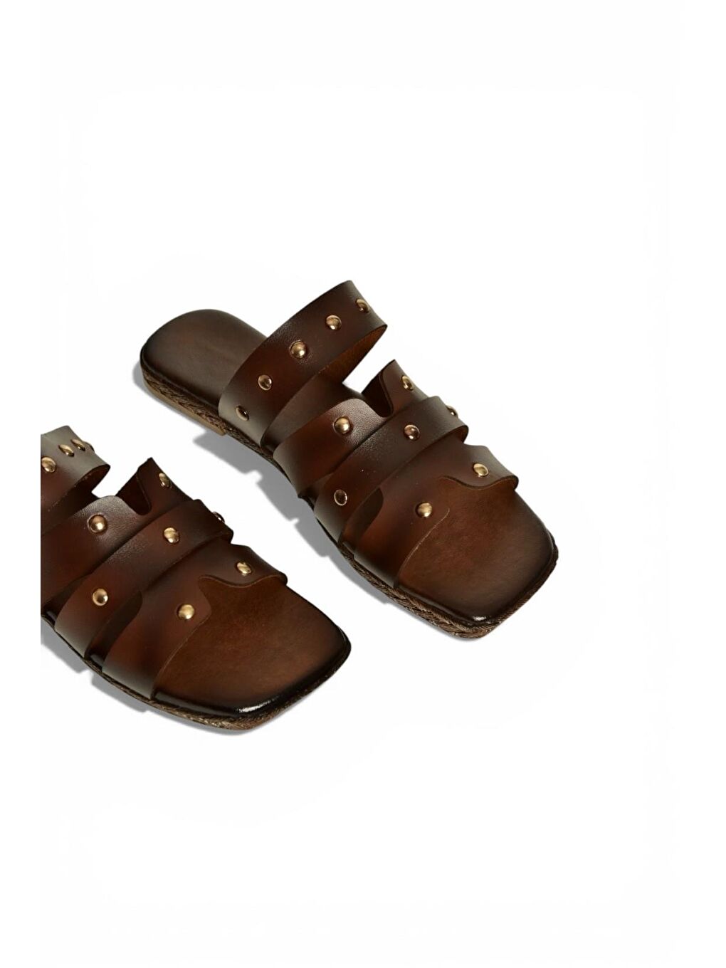 Kahverengi Kadın Terlik Y390755203-5