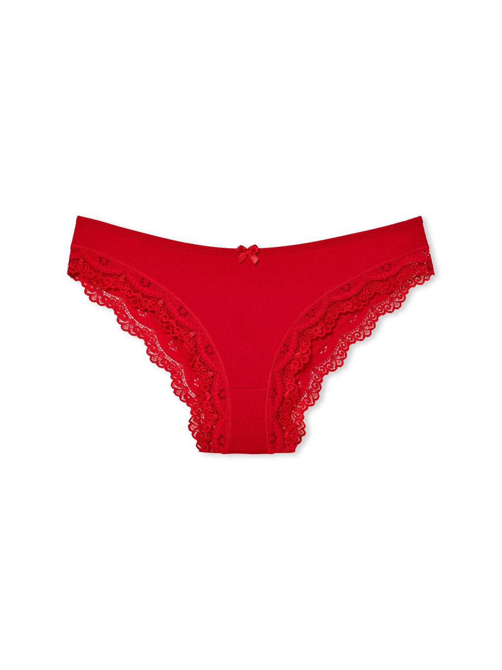 Kırmızı Kadın Külot 3 lü-1