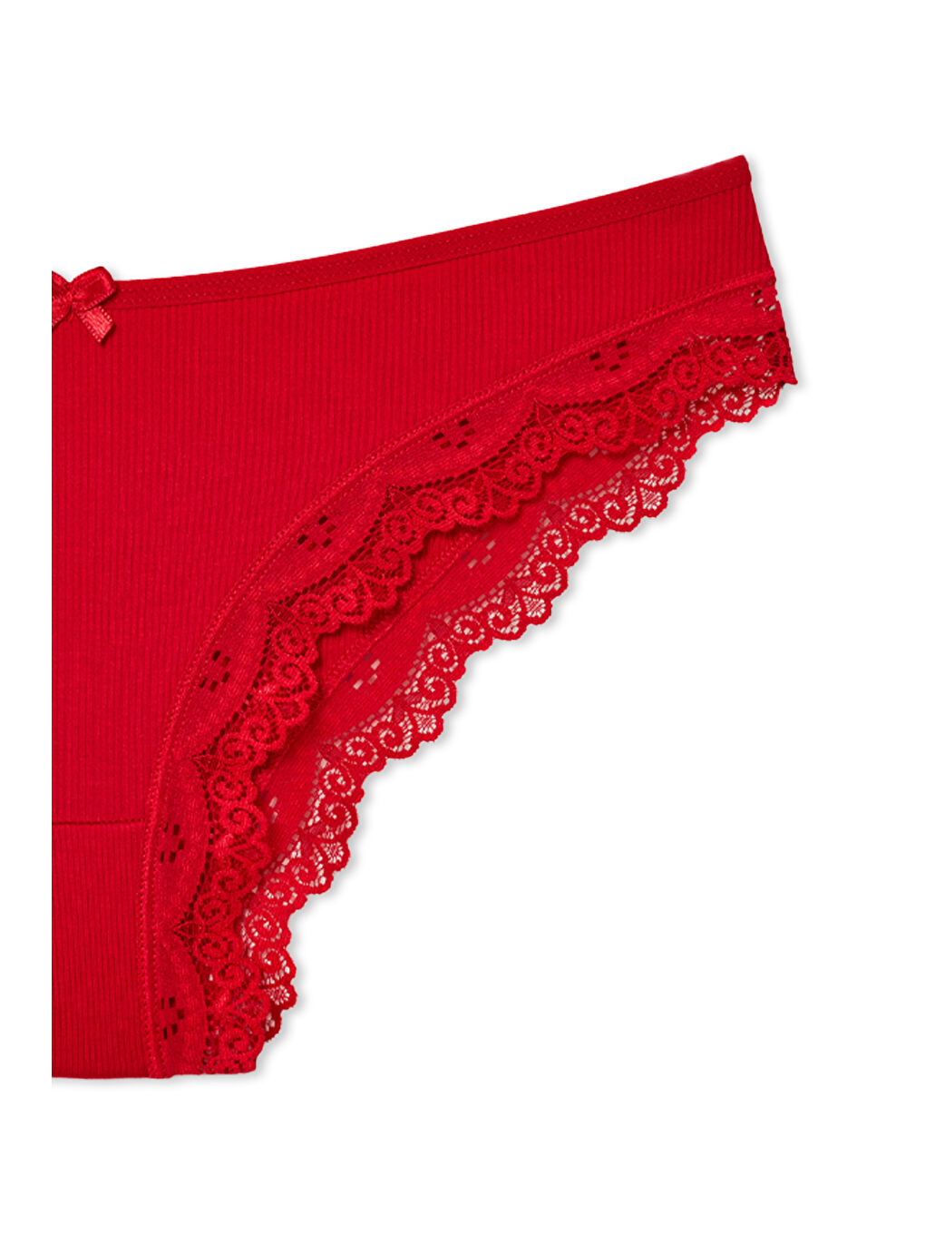 Kırmızı Kadın Külot 3 lü-2