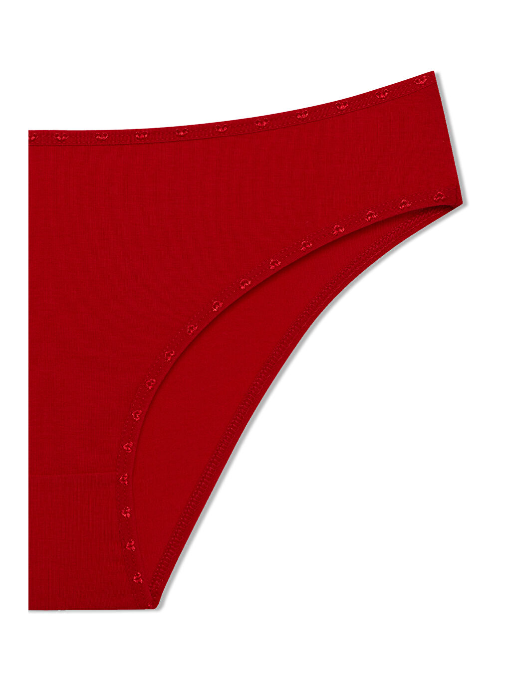 Kırmızı Kadın Külot 3 lü-2