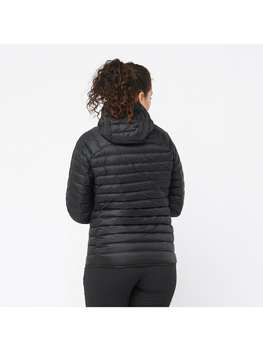 Elixir Micro Down Hd Kadın Siyah Outdoor Ceketi-5