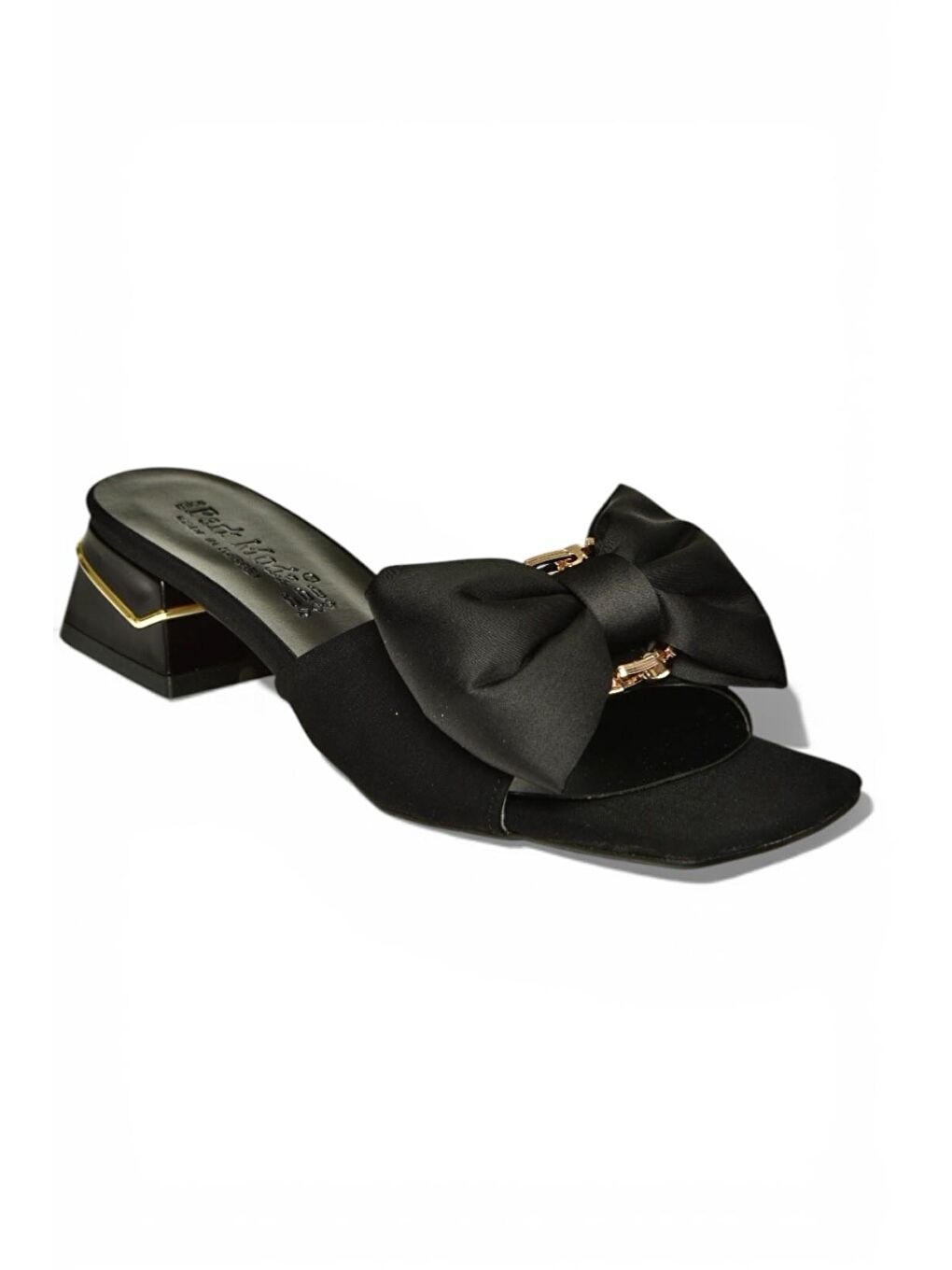 Siyah Kadın Terlik Y820780504-3