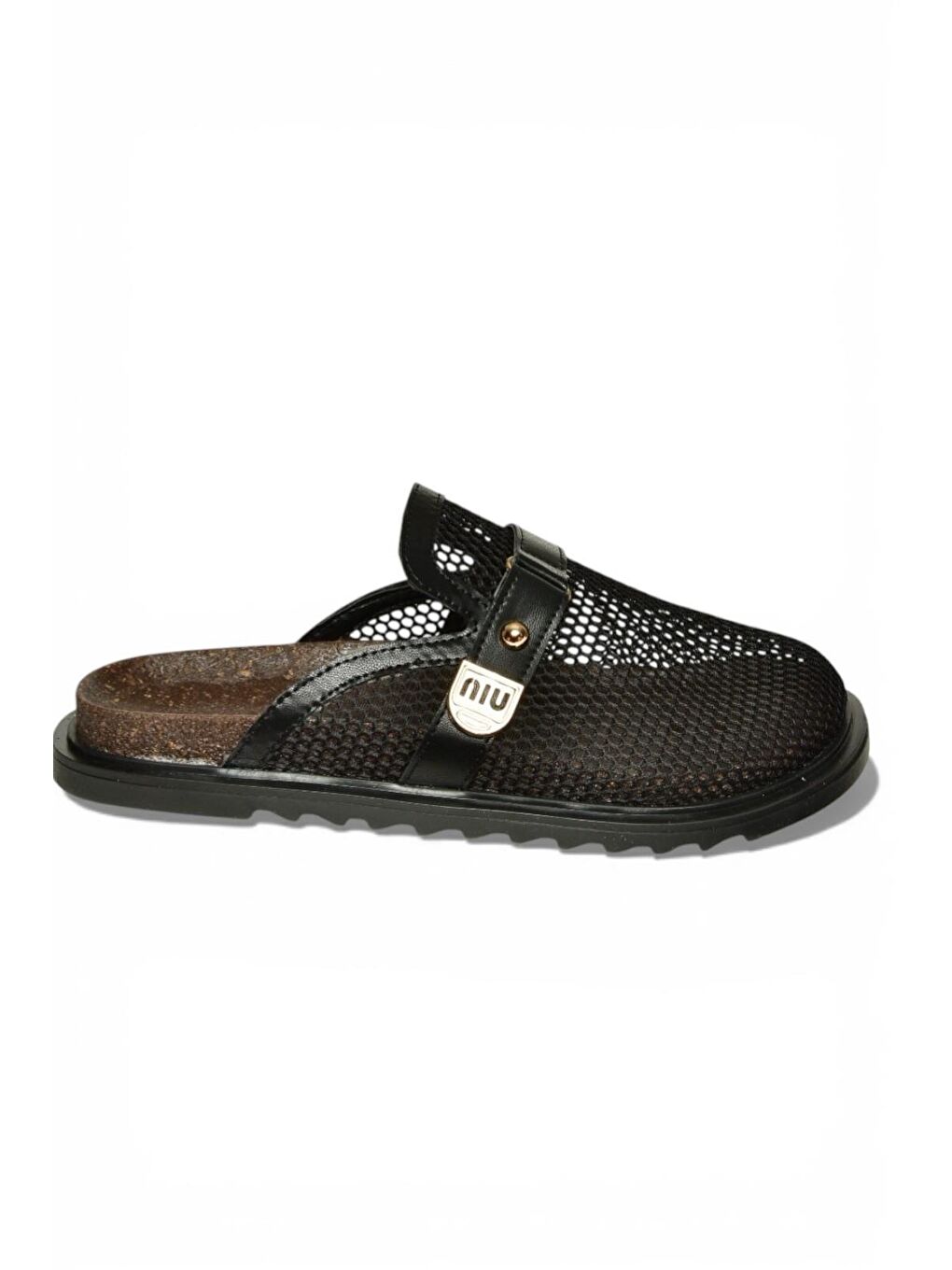 Siyah Kadın Terlik Y250505015-1