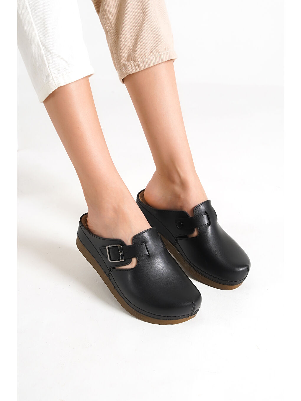 Siyah 2722 Kadın Terlik-5