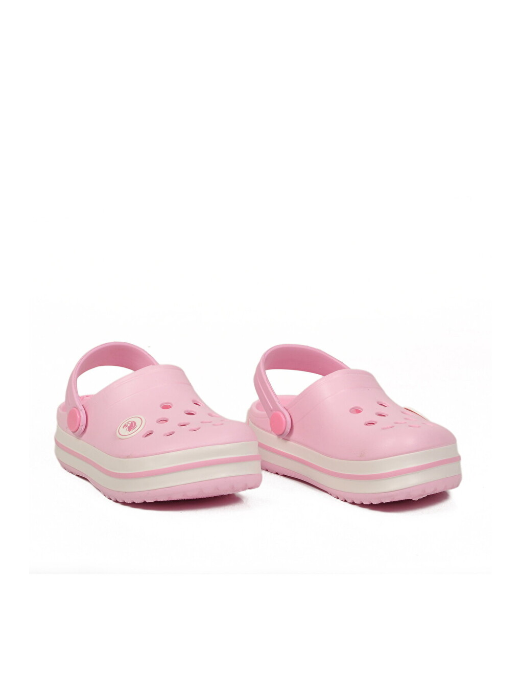 Pembe-pembe Eva Hafif Kız Çocuk Sabo Terlik 214 P-2