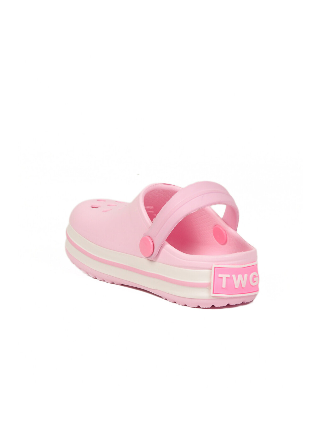 Pembe-pembe Eva Hafif Kız Çocuk Sabo Terlik 214 P-3