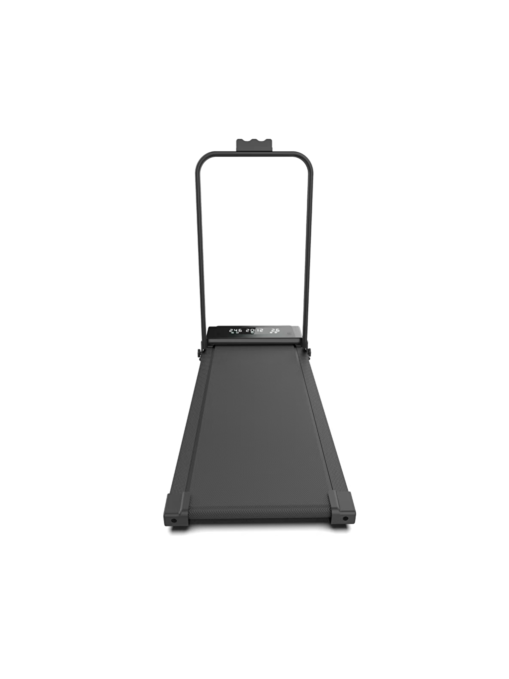 Siyah W-fit Bluetoothlu Uygulamalı Uzaktan Kumandalı Koşu Bandı 10 Km Hız-4