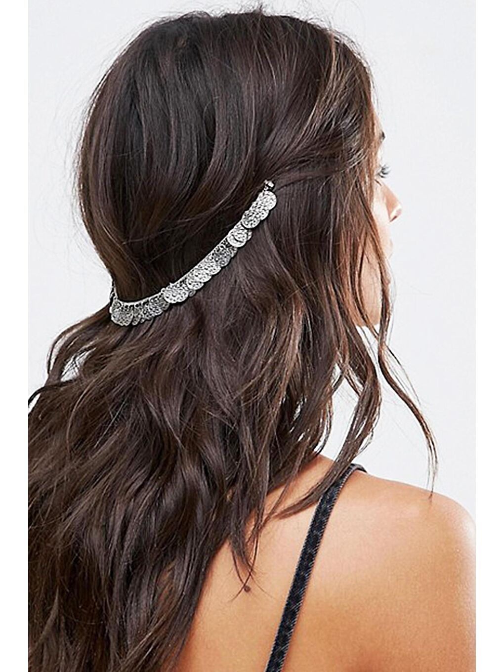 Gri Holly Saç Zinciri