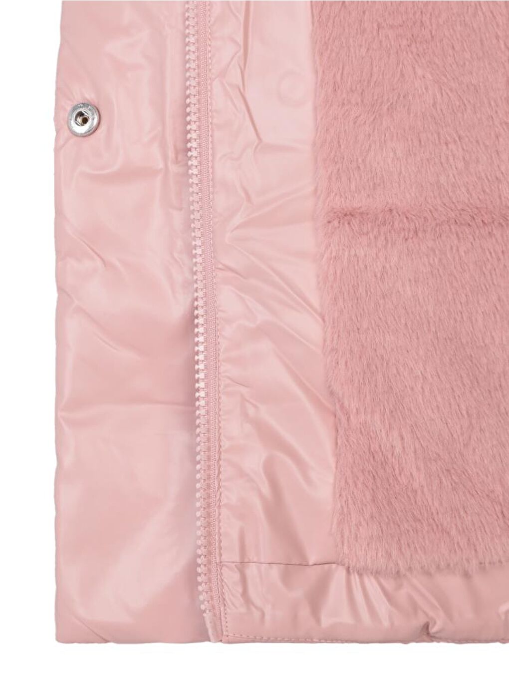 Pembe Kız Çocuk 2-5 Yaş Mont-3