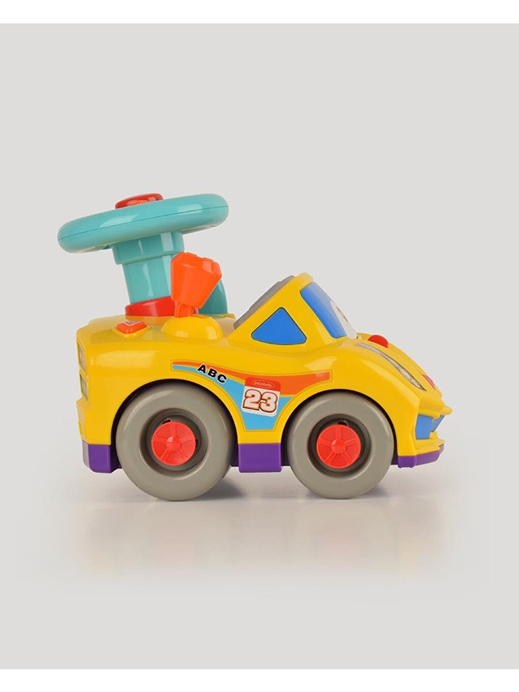 Sesli Müzikli Ve Işıklı Çok Fonksiyonlu Eğlenceli Arabam-2