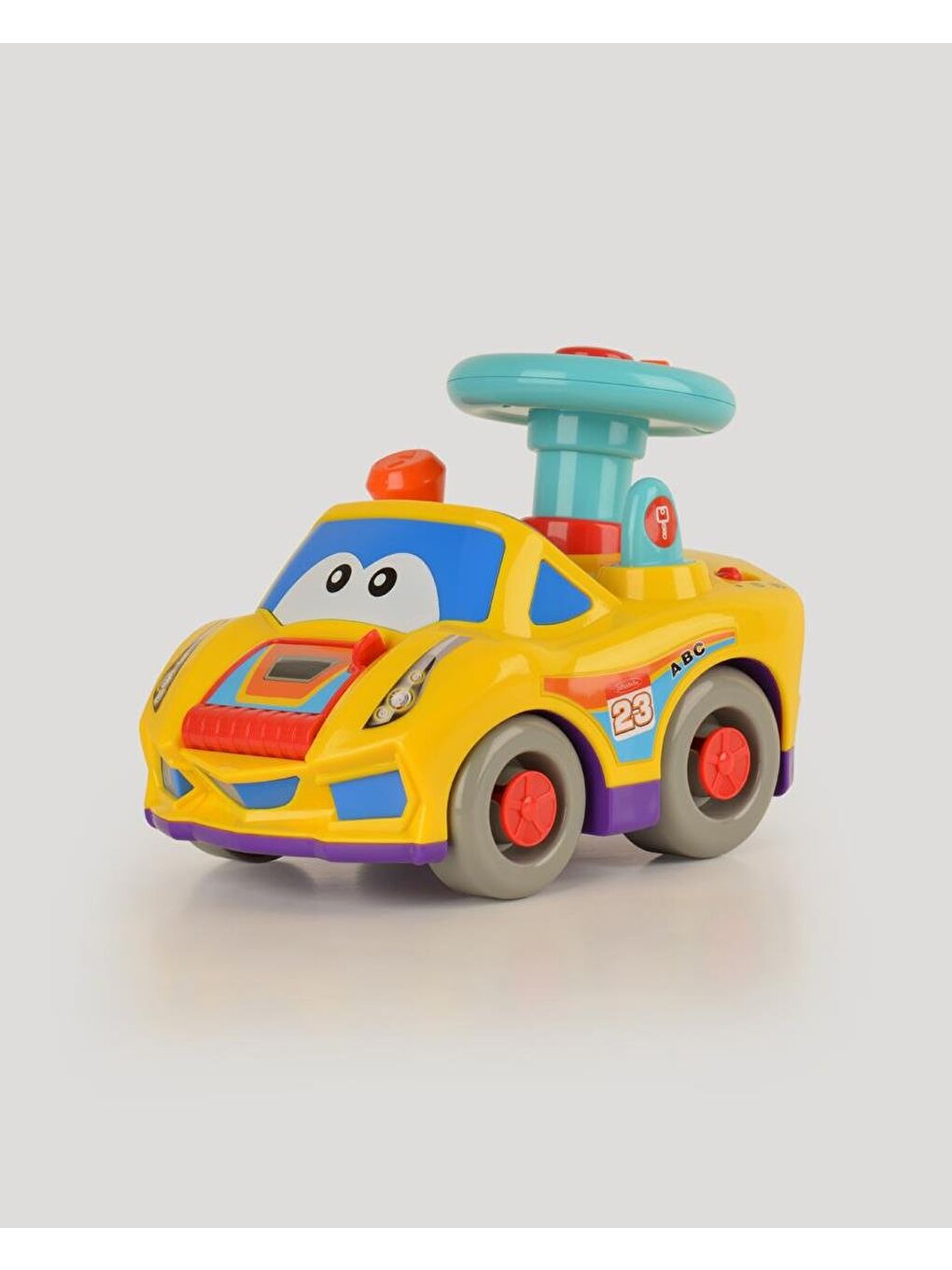 Sesli Müzikli Ve Işıklı Çok Fonksiyonlu Eğlenceli Arabam-4