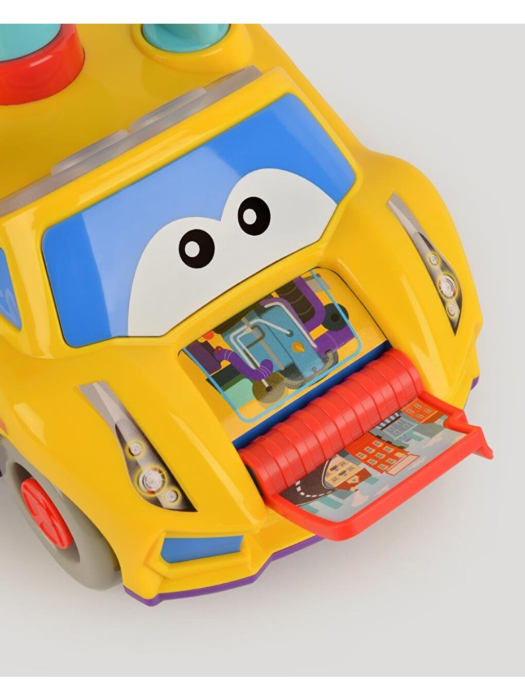 Sesli Müzikli Ve Işıklı Çok Fonksiyonlu Eğlenceli Arabam-9