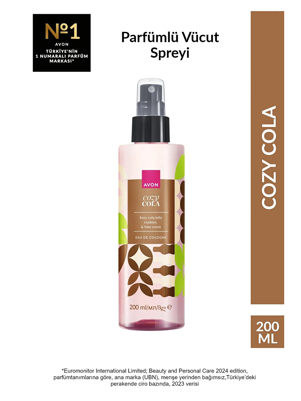 Cosy Cola Vücut Spreyi 200 Ml.-1