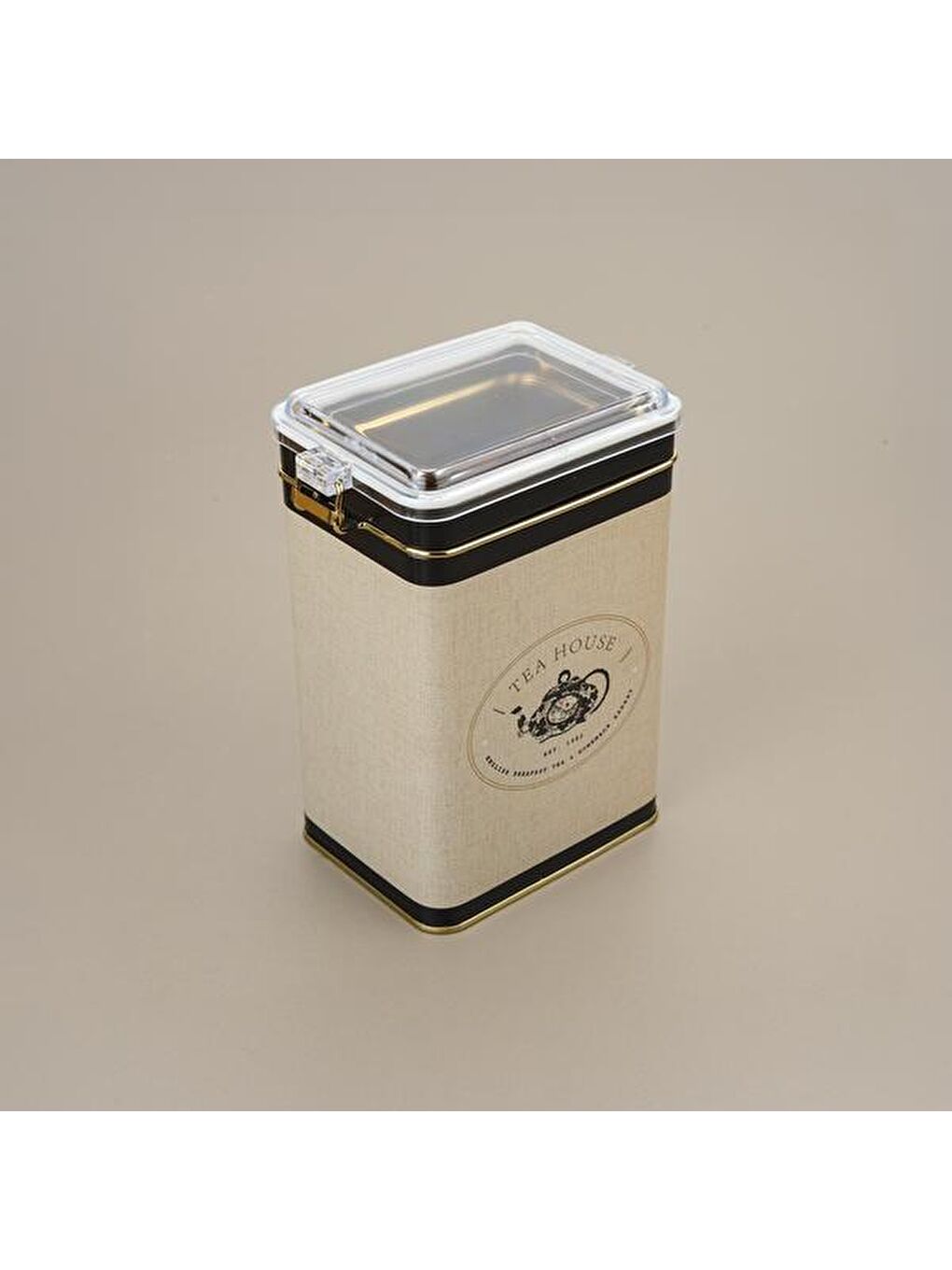 Karışık Azura Tea Metal Saklama Kabı - Renkli - 7,5x10x15 cm-2