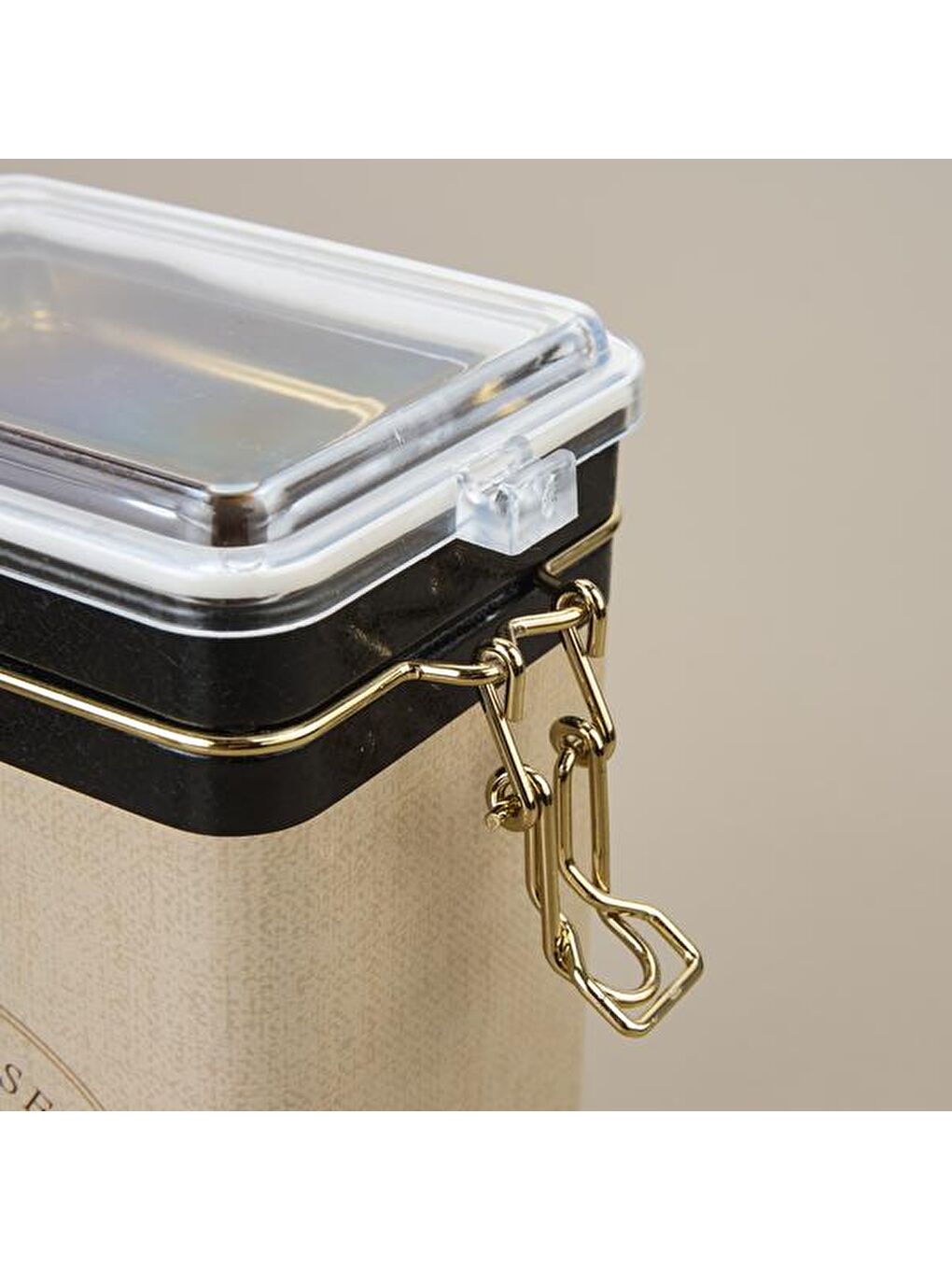 Karışık Azura Tea Metal Saklama Kabı - Renkli - 7,5x10x15 cm-3