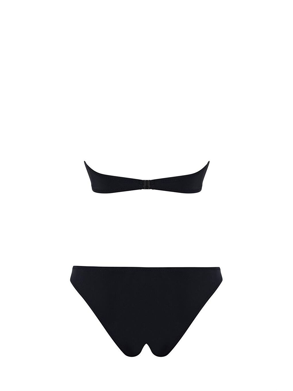 SAILOR moda Siyah Straplez Aksesuarlı Bikini Takım - 1