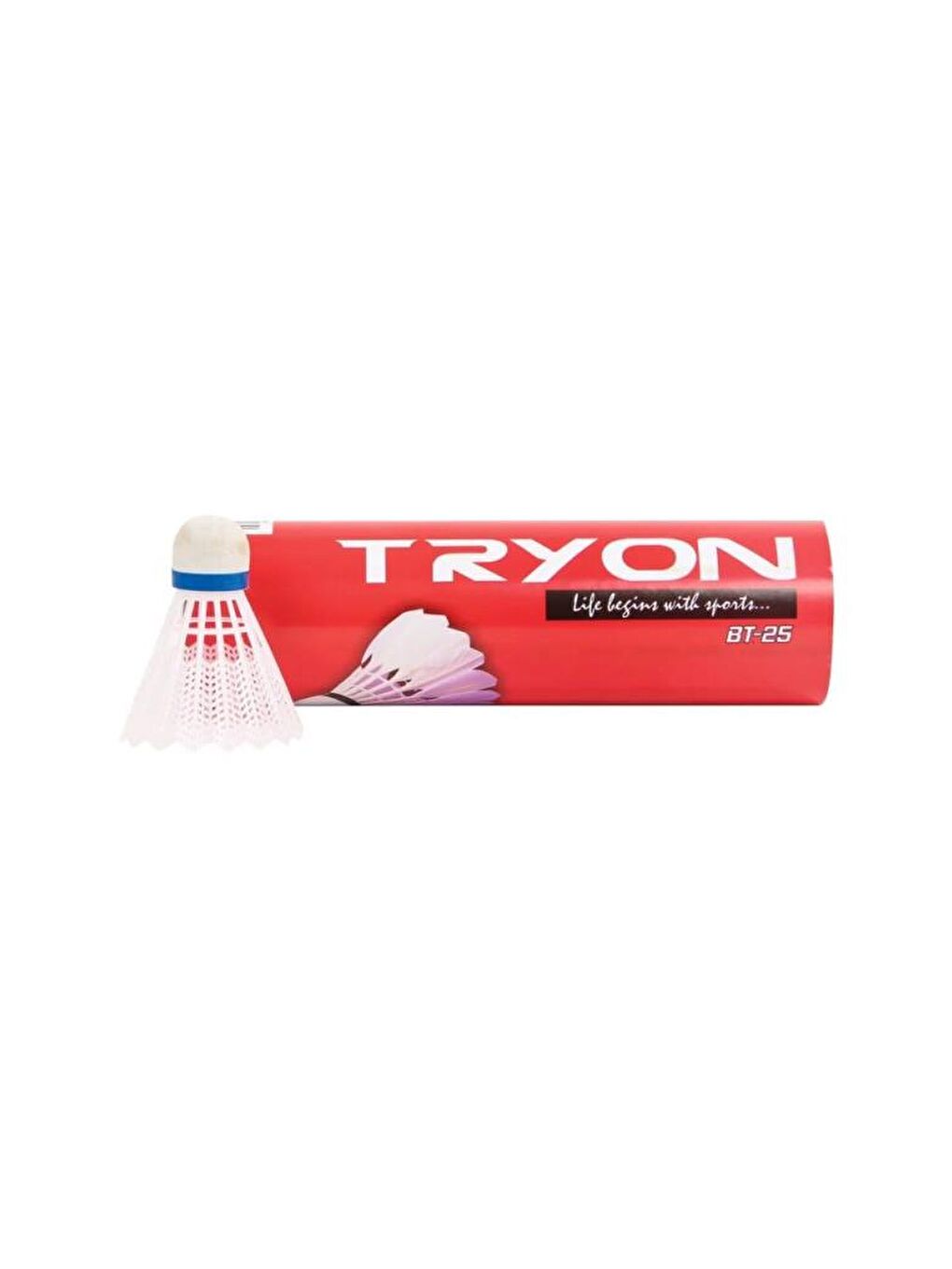 Tryon Renksiz Badminton Topu Plastik BT-80