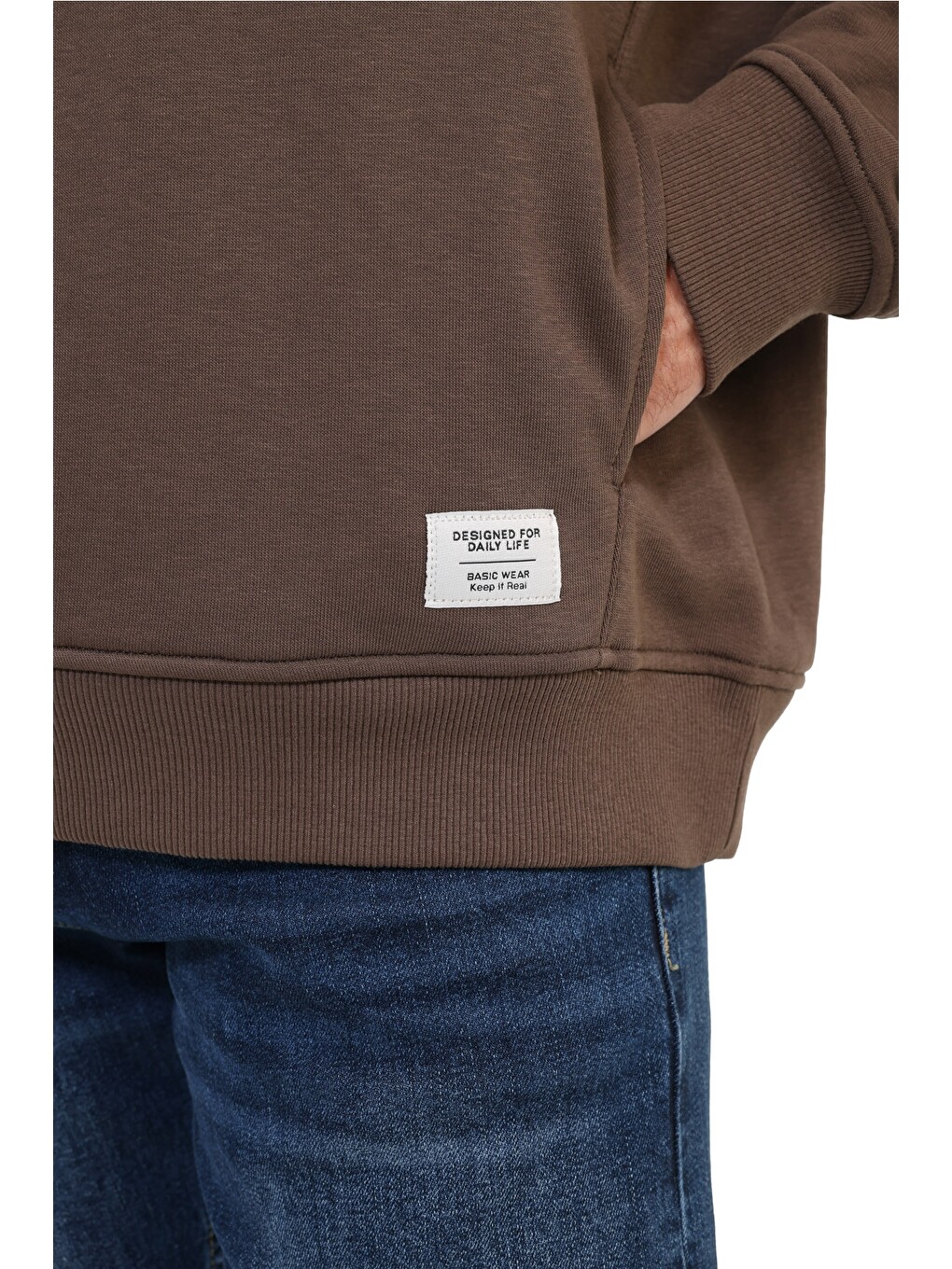 Sweatshirt Erkek Haki Mb 17unıka-2
