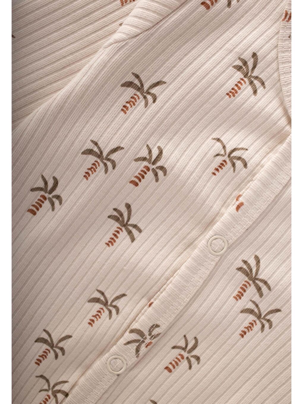 Yeşil Erkek Çocuk Kendinden Eldivenli Desenli Tulum-2