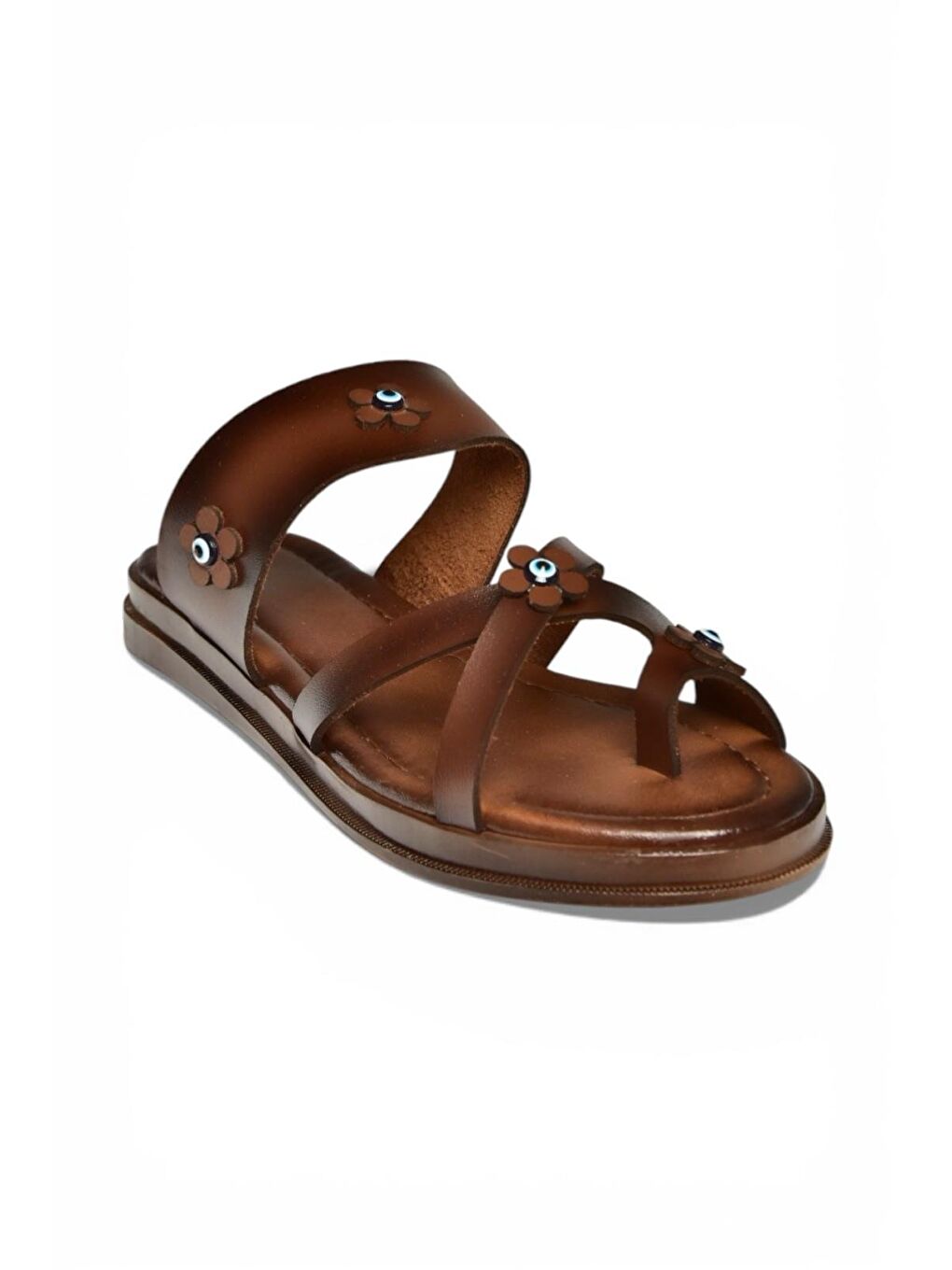 Kahverengi Kadın Terlik Y390022603-4