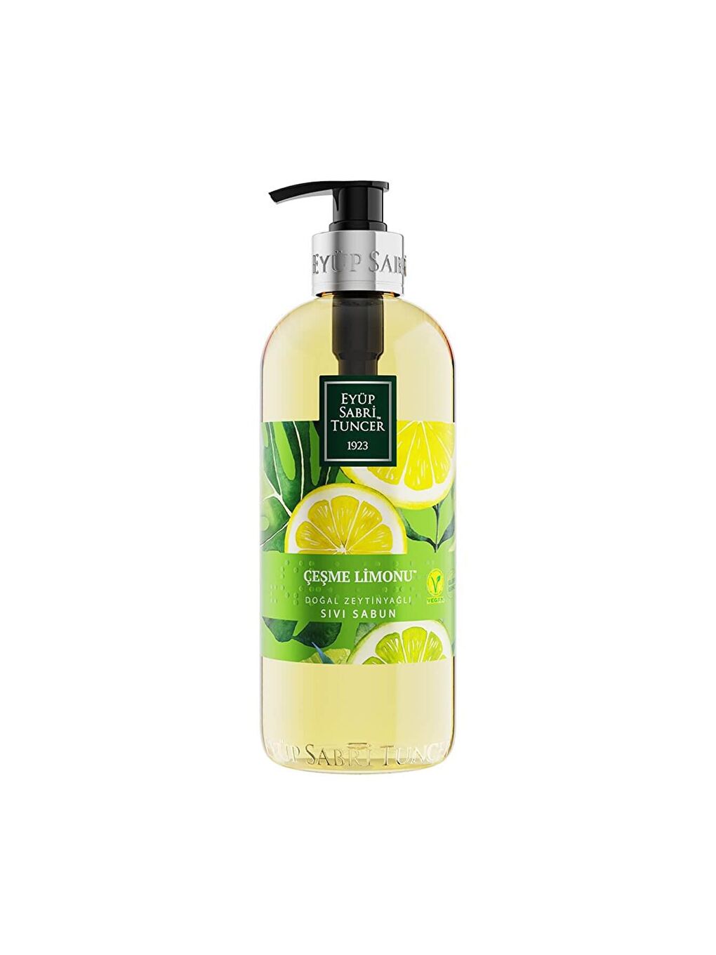 Çeşme Limonu Doğal Zeytinyağlı Sıvı Sabun 500 ml