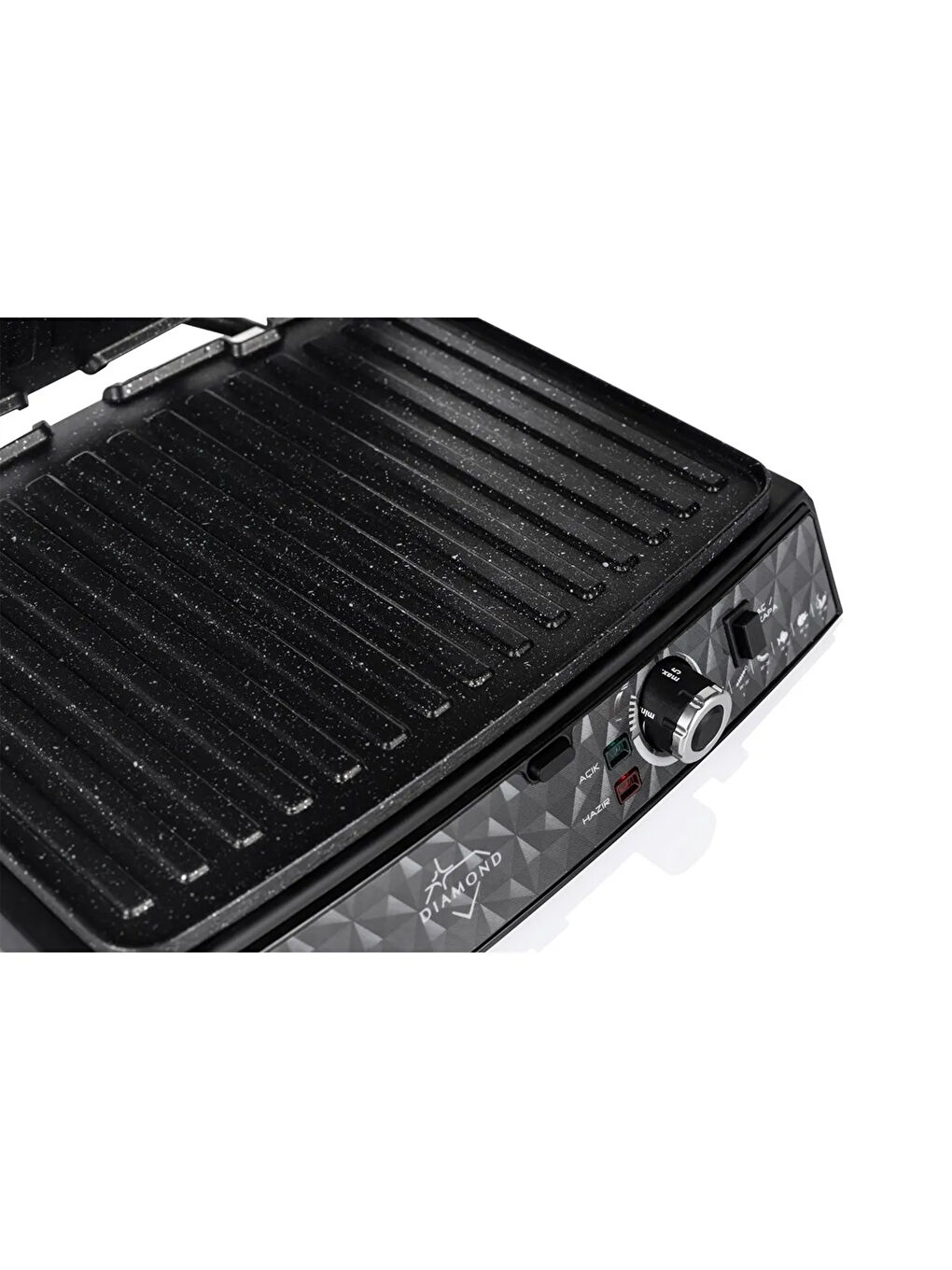 Diamond Tost Makinesi - Siyah - 2000 Watt-2