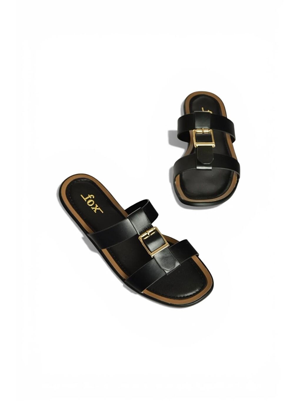 Siyah Kadın Terlik Y973447209-3