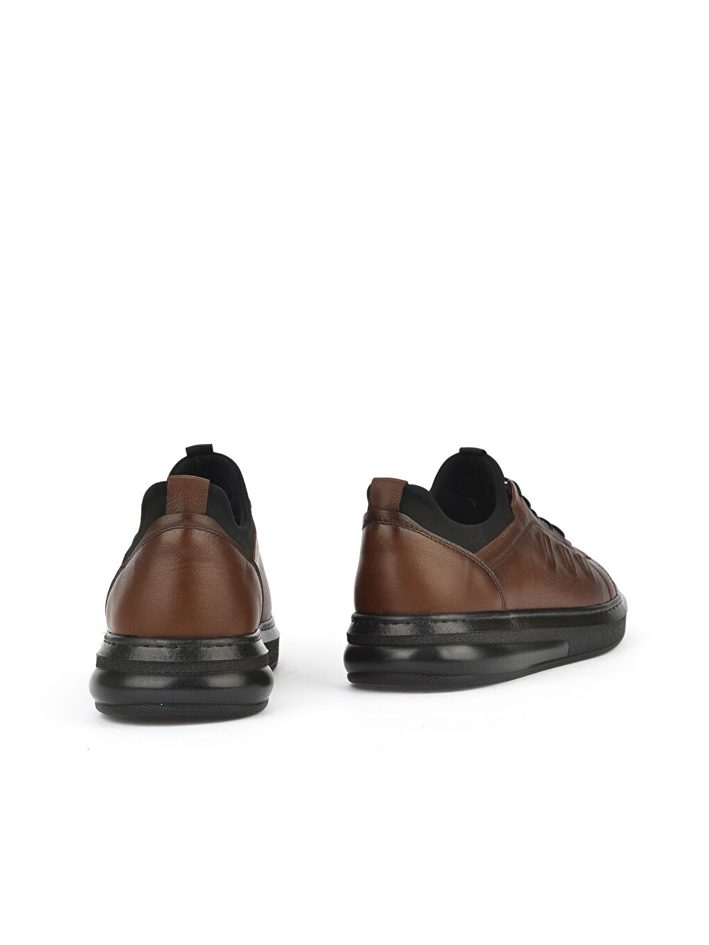 Ziya Ayakkabı Kahverengi Erkek Hakiki Deri Sneaker 143423Z72 Taba - 2